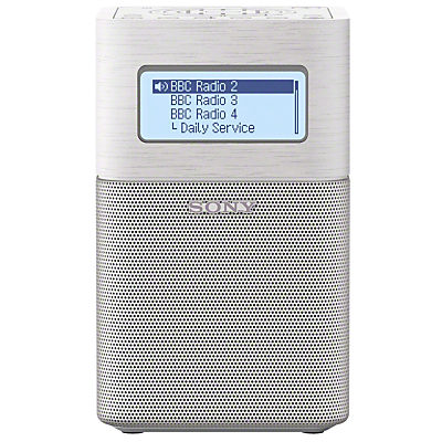 Sony XDR-V1BTD Portable Bluetooth NFC DAB/DAB+/FM Digital Radio White Sony XDR-V1BTD Portable Bluetooth NFC DAB/DAB+/FM Digital Radio White